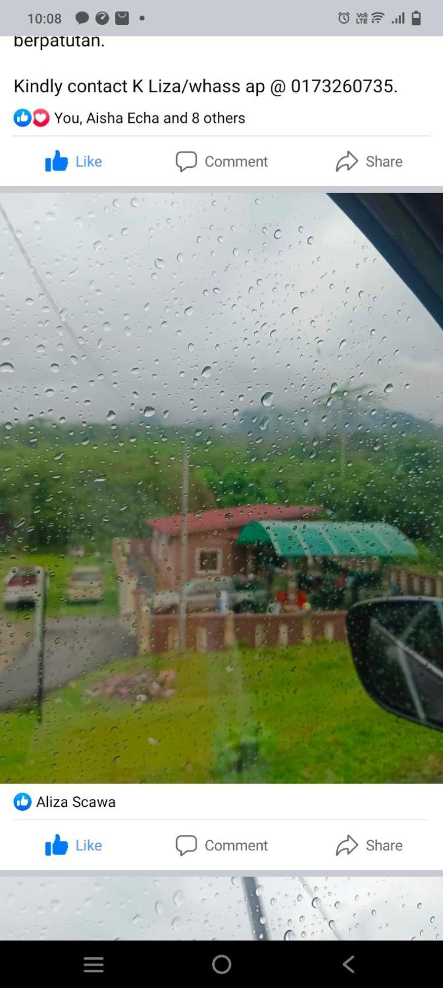 Aliza Scawa Homestay Куала-Пилах Экстерьер фото